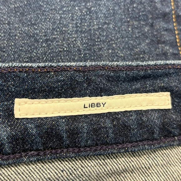 CITIZENS OF HUMANITY Sz 25 Jeans Libby Flare Button Fly Mid-Wash High Rise Denim - Picture 10 of 13